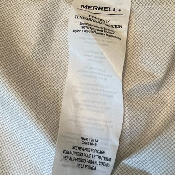 Men's L Merrell Fallon Packable Rain Jacket - Picture 5 of 8